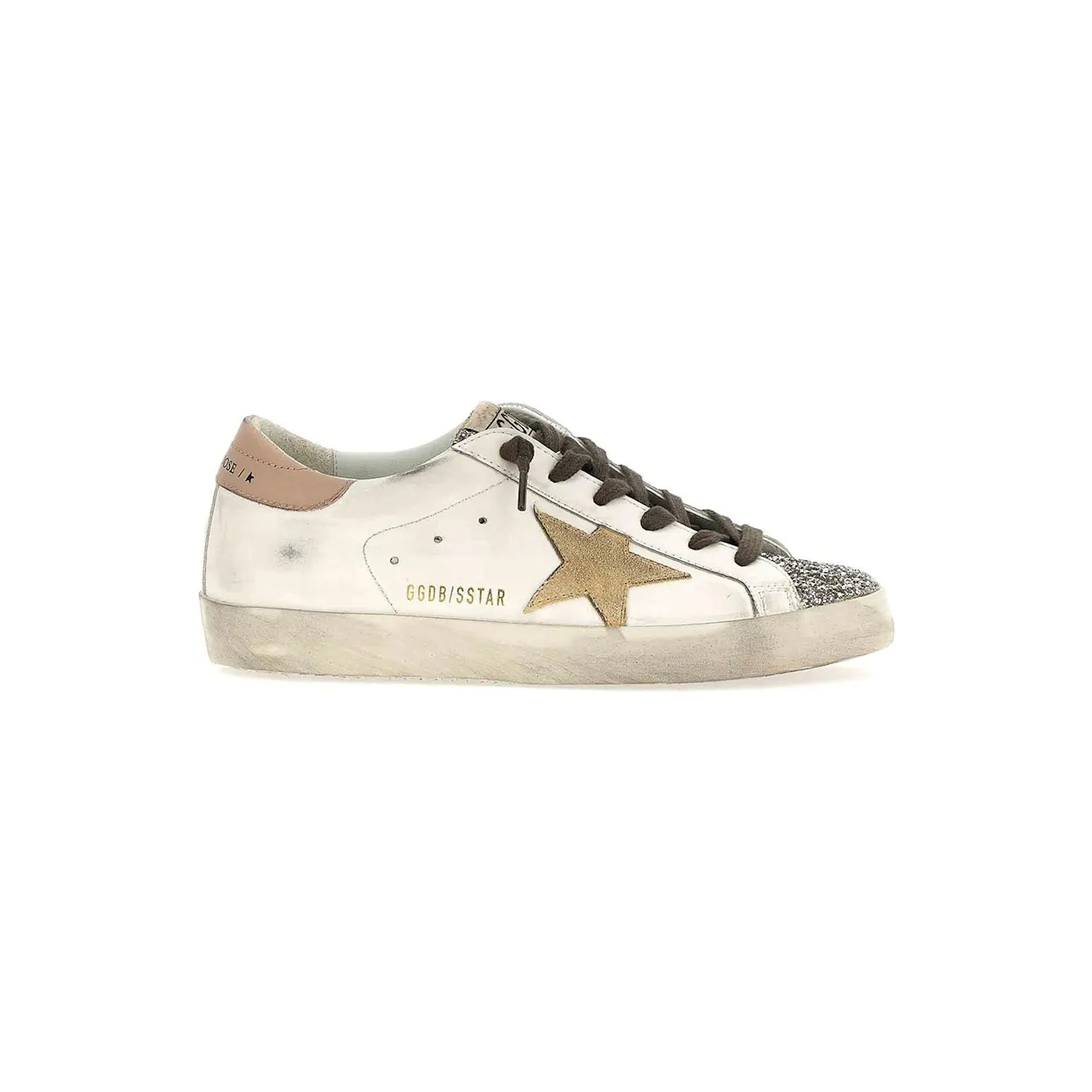 Golden Goose Super-Star Platinum Glitter Toe (GWF00102-F006236-11941)