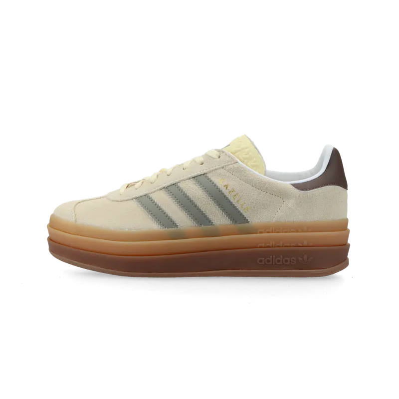 adidas Gazelle Bold W (beige / green) – JI2696