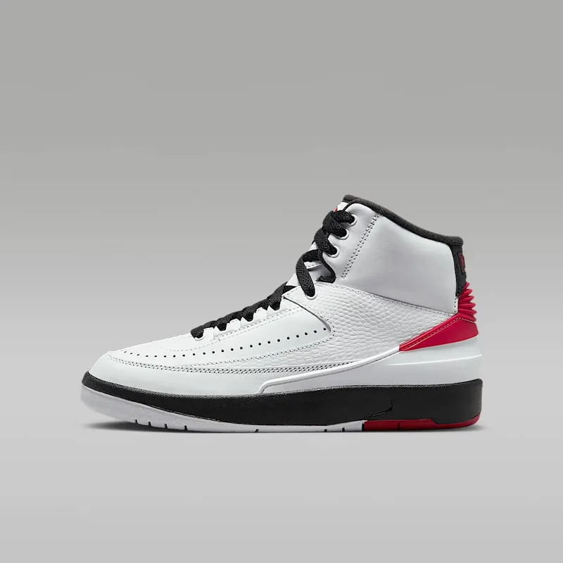 Air Jordan 2 Retro OG GS Chicago 2022 “White / Black / Varsity Red” (DX2591-106)