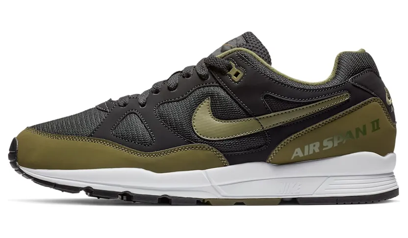 Nike Air Span 2 Black Olive Canvas (AH8047-011)