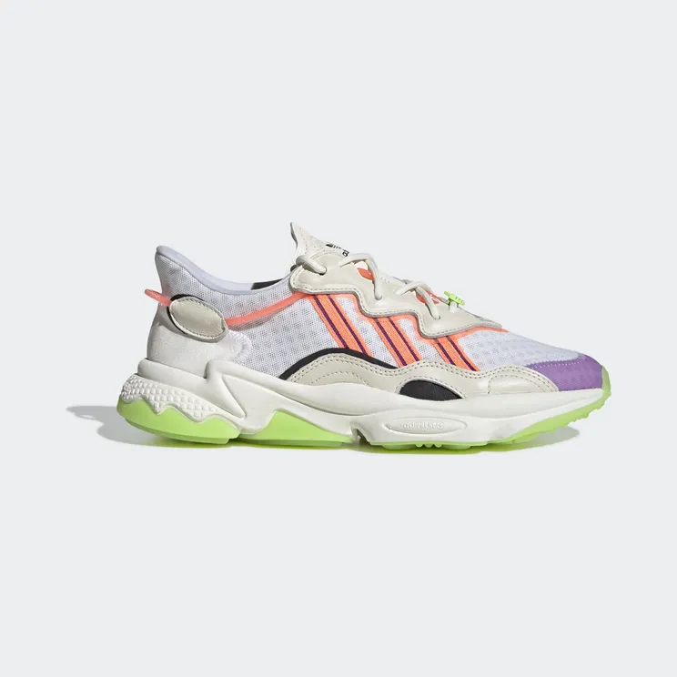 Adidas Ozweego ‘Signal Green Purple’ Off White/Signal Green/Glory Purple (FX3814)