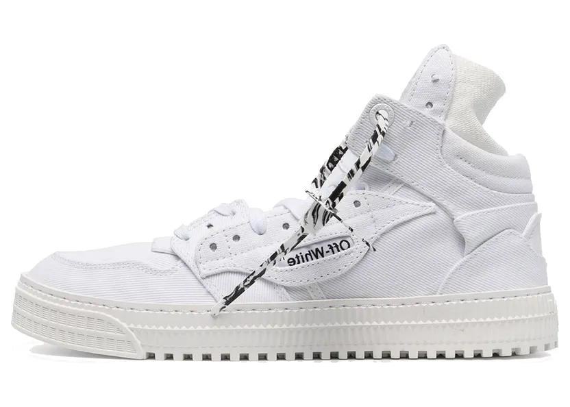 Off-White Off-Court High Top Sneakers White Black (OMIA065R21FAB0010101/OMIA065F21FAB0010101)