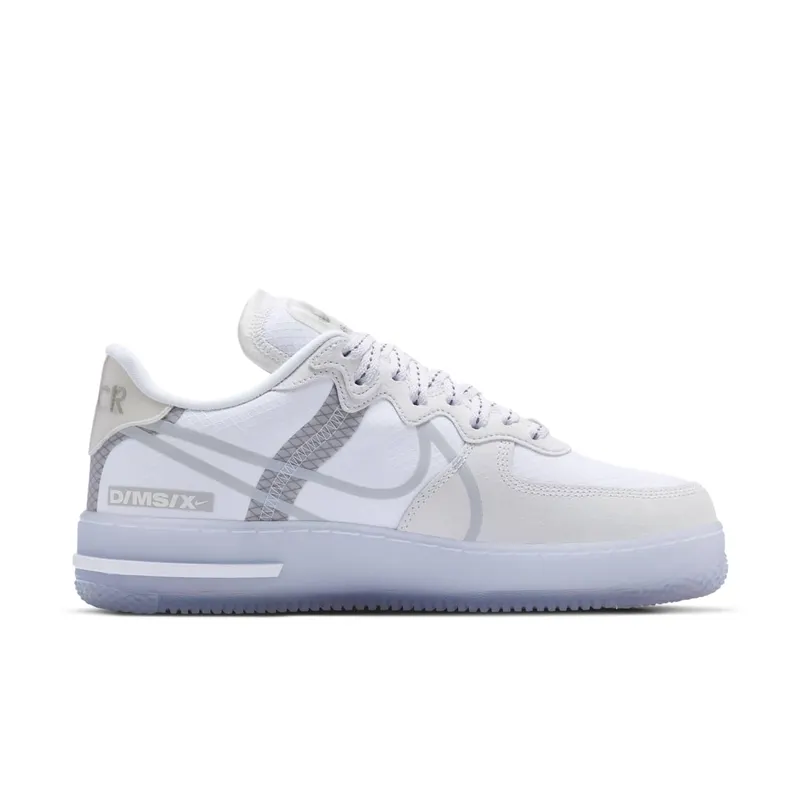 Nike Air Force 1 React White Light Bone White/Light Bone-Sail-Rush Coral (CQ8879-100)