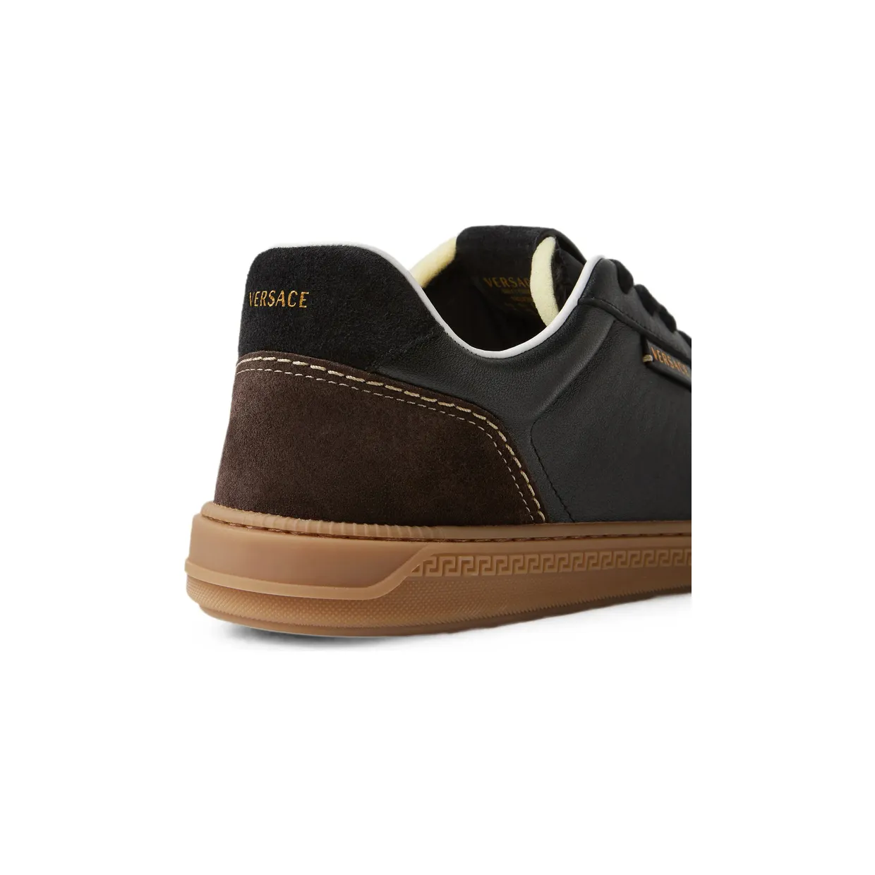 Versace Greca Court Nappa & Suede “Black” (1A17776 1024205 2NC70) (3)