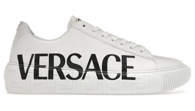 Versace Medusa Greca Low White Black (DSU8404-DV51G_D0141)