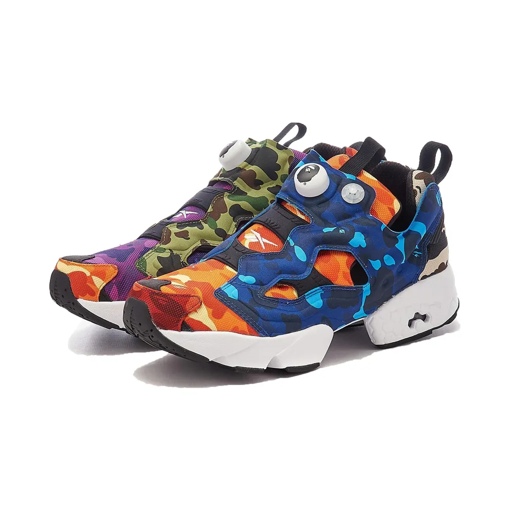 Reebok x BAPE Instapump Fury Multi-Camo (Q47370)