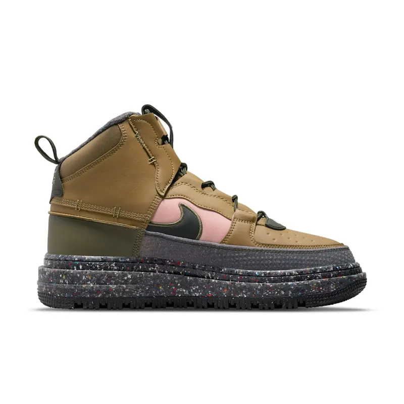 Nike Air Force 1 Boot Brown 50% Sustainable Materials (DD0747-300)