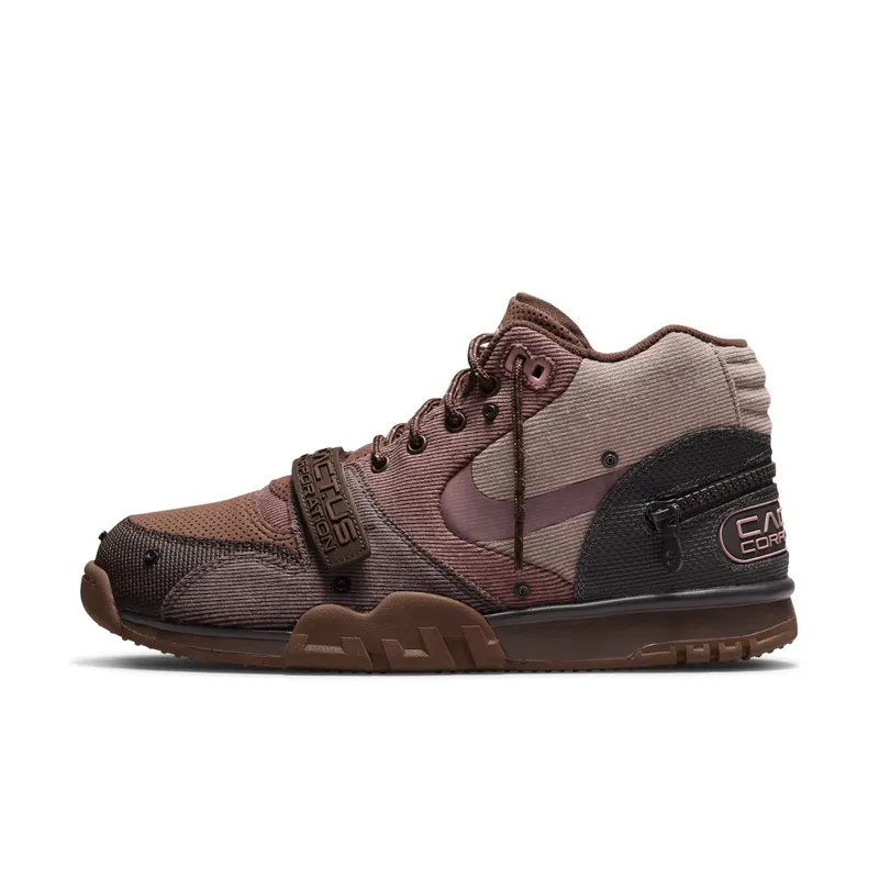 Nike Air Trainer 1 x Travis Scott Mid Cactus Jack Brown (DR7515-200)