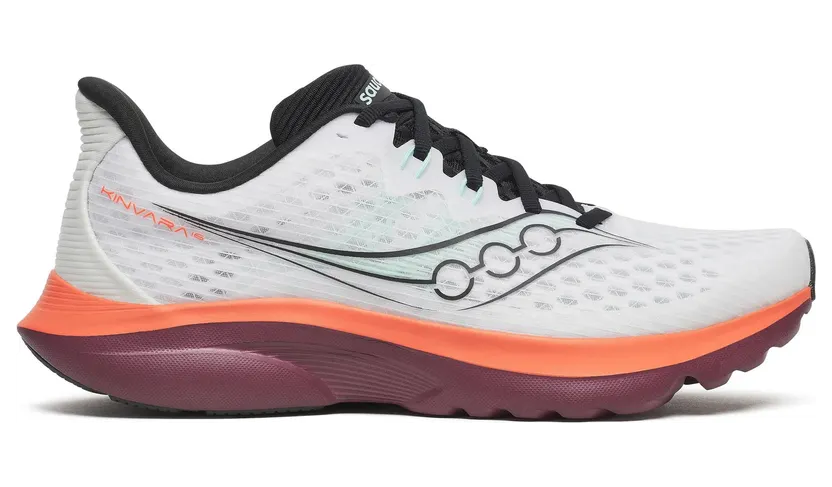 SAUCONY Kinvara 16 “White / Crimson” (S21020-172)