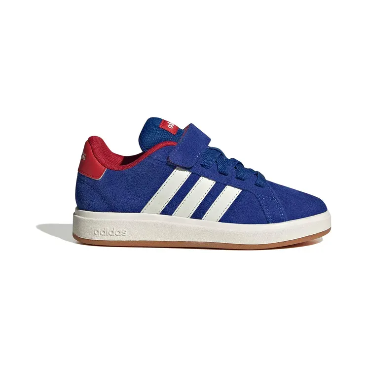 Adidas Grand Court Collegiate Royal / Off White / Better Scarlet (KJ9574)