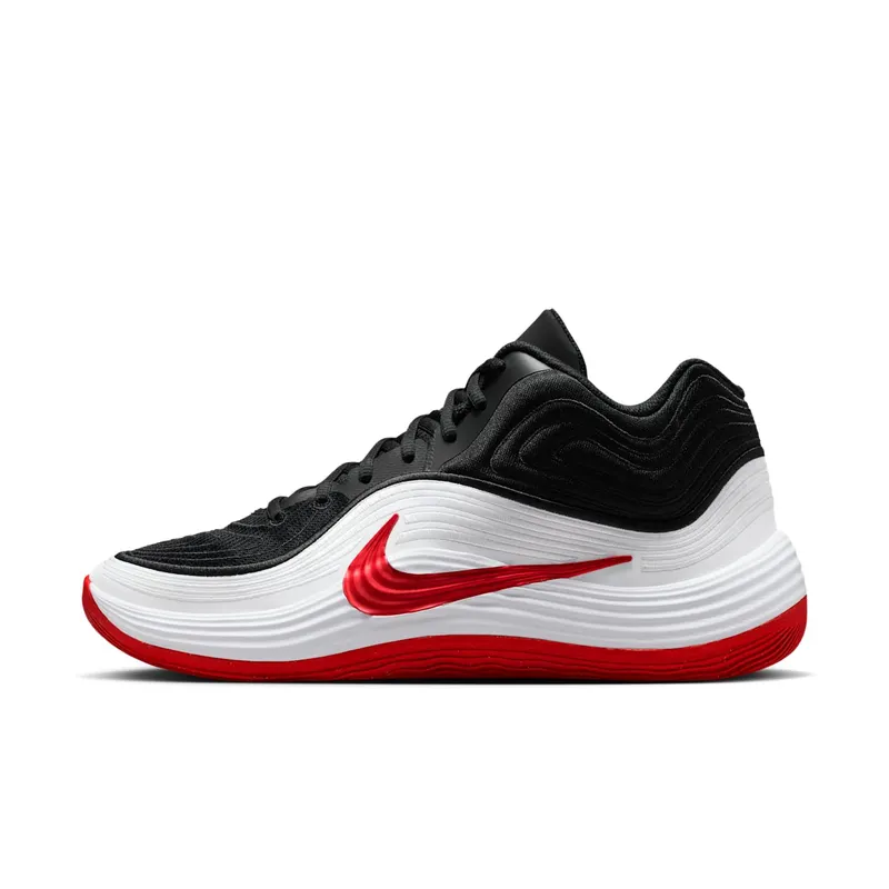 Nike Precision 8 Mid Black White University Red (IH1105-003)