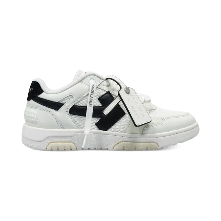 OFF-WHITE Out Of Office OOO Low Slim White Black (OWIA276C99LEA0020110)