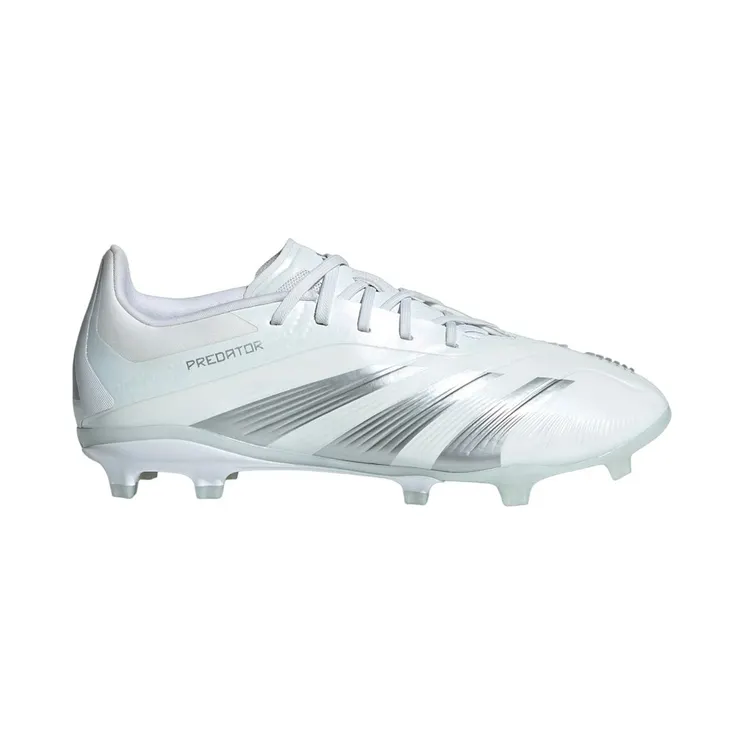 adidas Predator 24 Elite FG Cloud White Silver Metallic (IG7744)