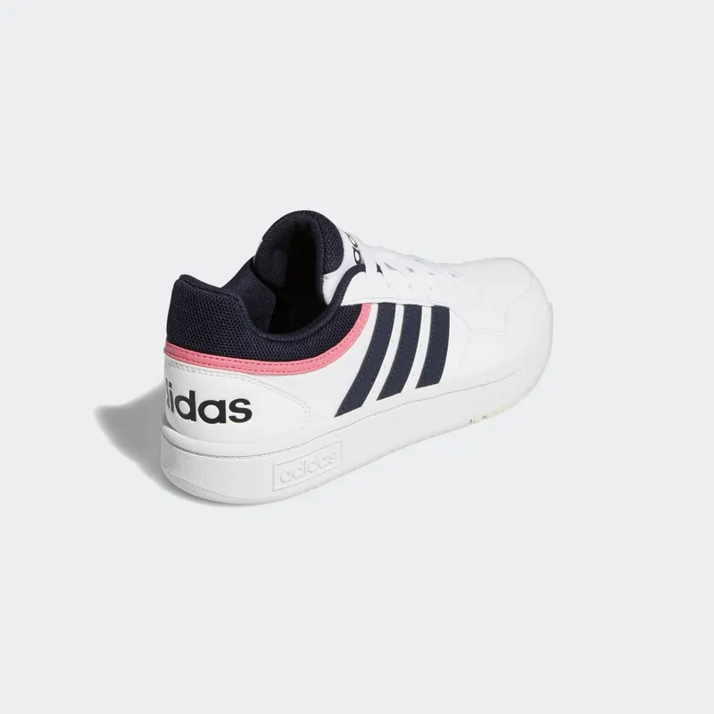 Adidas Hoops 3.0 Low Classic Cloud White / Legend Ink / Rose Tone (GW3037)