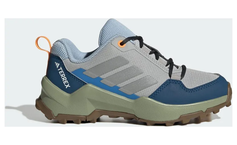 adidas Terrex Ax4r Hiking Grey Two Reflective Silver Glow Blue (JR9056)