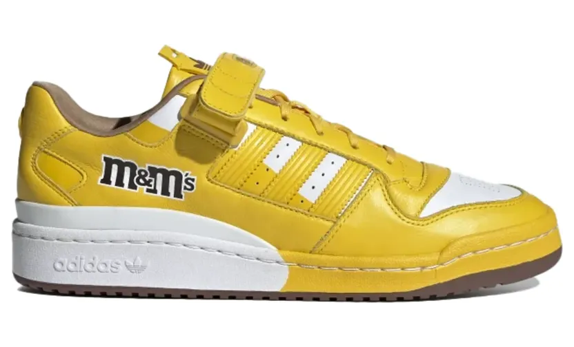 adidas M&M’S Brand Forum Low 84 Eqt Yellow / Eqt Yellow / Cloud White (GY6317)