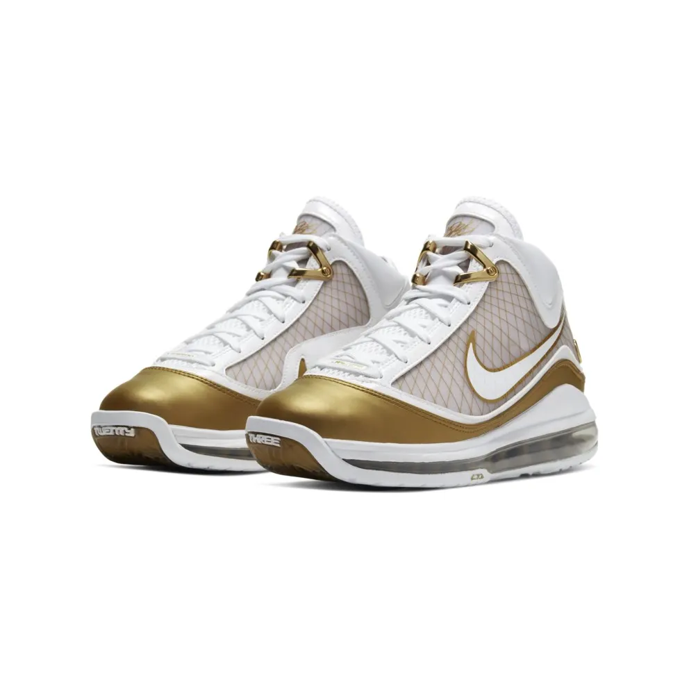 Nike LeBron 7 China Moon 2020 (GS) White/Metallic Gold-White (CK0719-100)