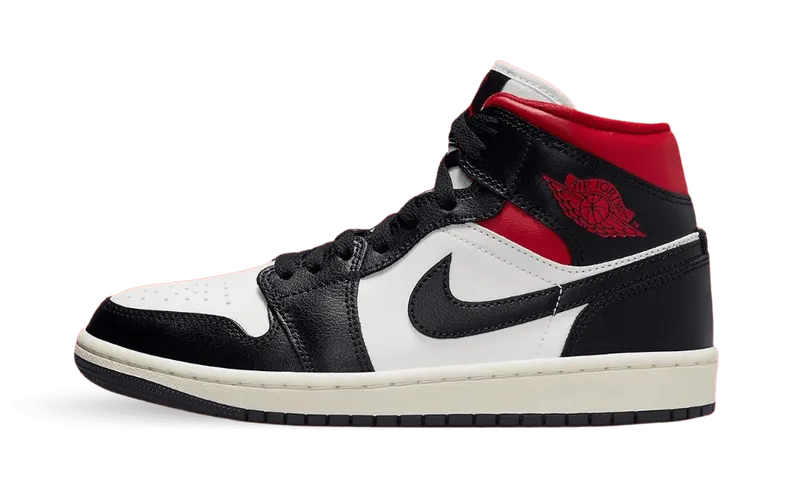 Nike Air Jordan 1 Mid Chicago Gym Red (W) (BQ6472-061)