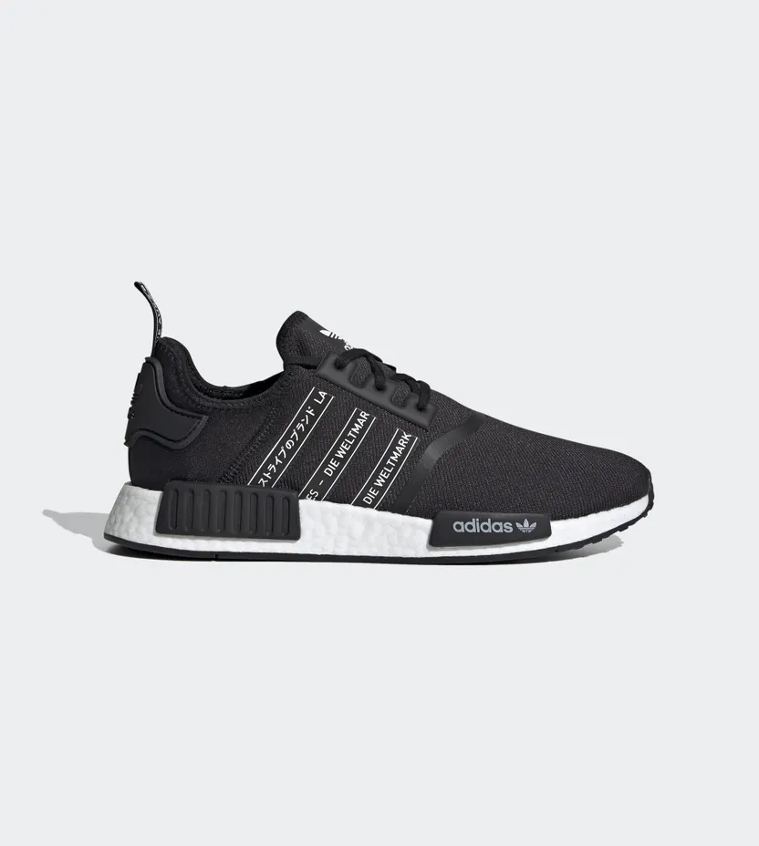 Adidas NMD_R1 ‘Black White’ Core Black/Core Black/Cloud White (FX1033)