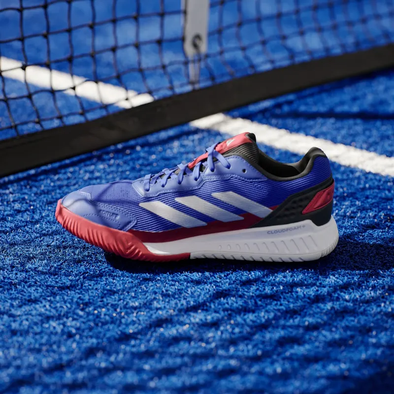 Adidas Courtquick Padel Lucid Blue / Silver Metallic / Lucid Red (JP9592)