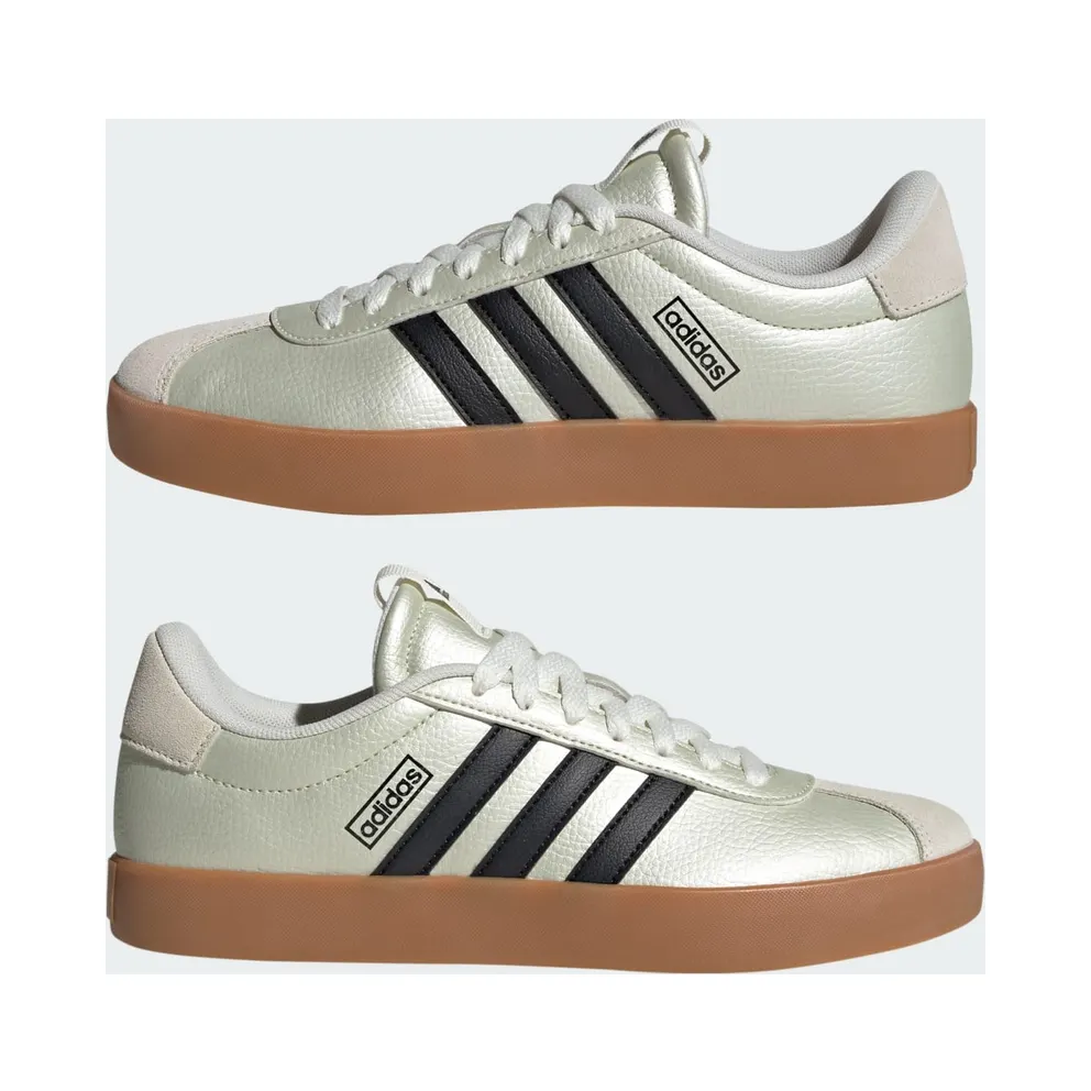 adidas VL Court 3.0 “Ice Gold Met. / Core Black / Off White” (IH4024)