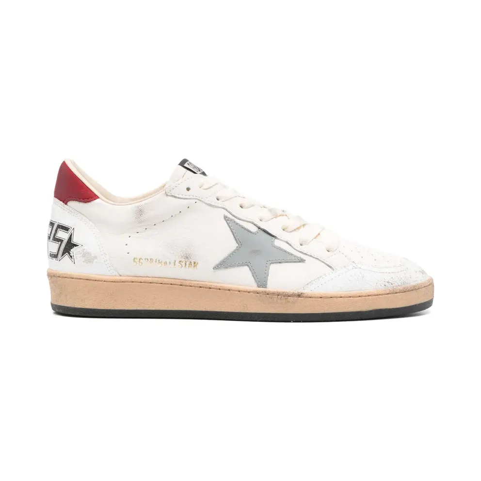 Golden Goose Ballstar sneakers white/blue/red GMF00117F006777/T_GOLDE-12155_600-46