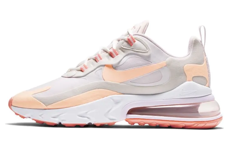 Nike Air Max 270 React ‘Crimson Tint’ Summit White/Crimson Tint/Light Violet (CJ0619-103)