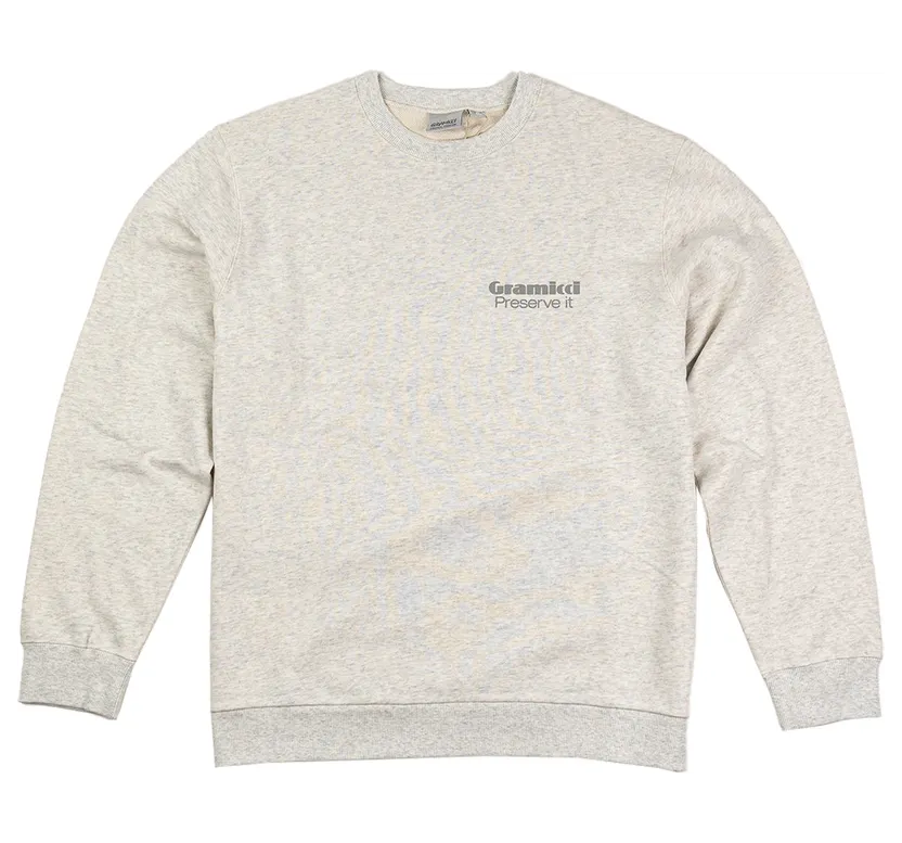 Gramicci – Preserve-IT Sweatshirt – Sweatshirt-Crewneck (G3FU-J077-ash-heather)