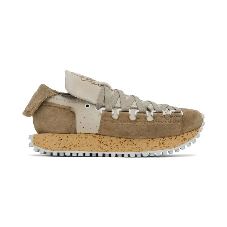 Acne Studios Black & Gray Suede Sneakers (BD0202-)