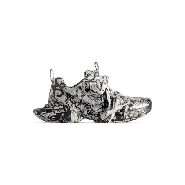 Balenciaga 3XL Extreme White Black Graffiti (734734W2RG39010)