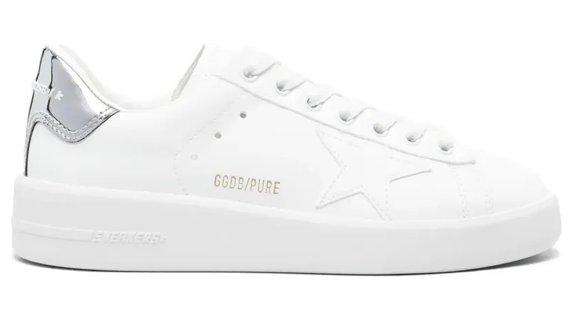 Golden Goose Purestar leren sneakers – Wit (GWF00197F005221)