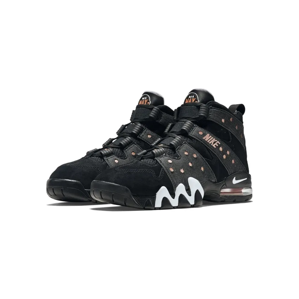 Nike Air Max 2 CB 94 Black Denim Black/White-Metallic Red Bronze (305440-004)