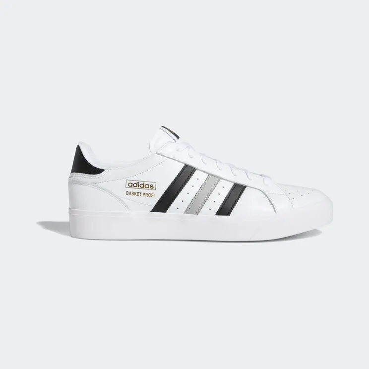 adidas Basket Profi Lo Cloud White / Core Black / Gold Metallic (FX3191)