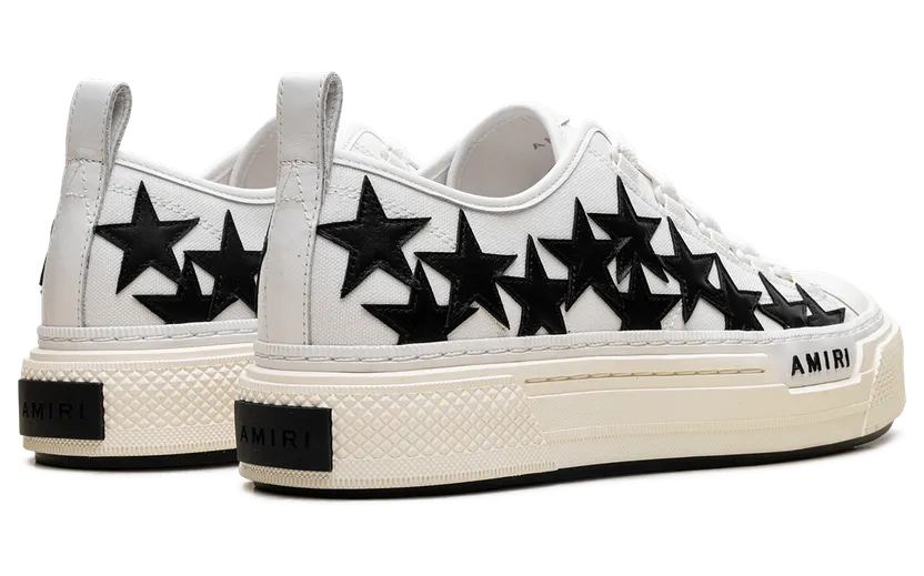 Amiri Stars Court Low “WHITE / BLACK” (PXMFS004-111) (2)