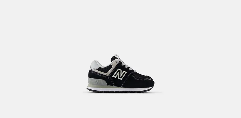 New Balance 574 Lace Black White (IC574EVB)
