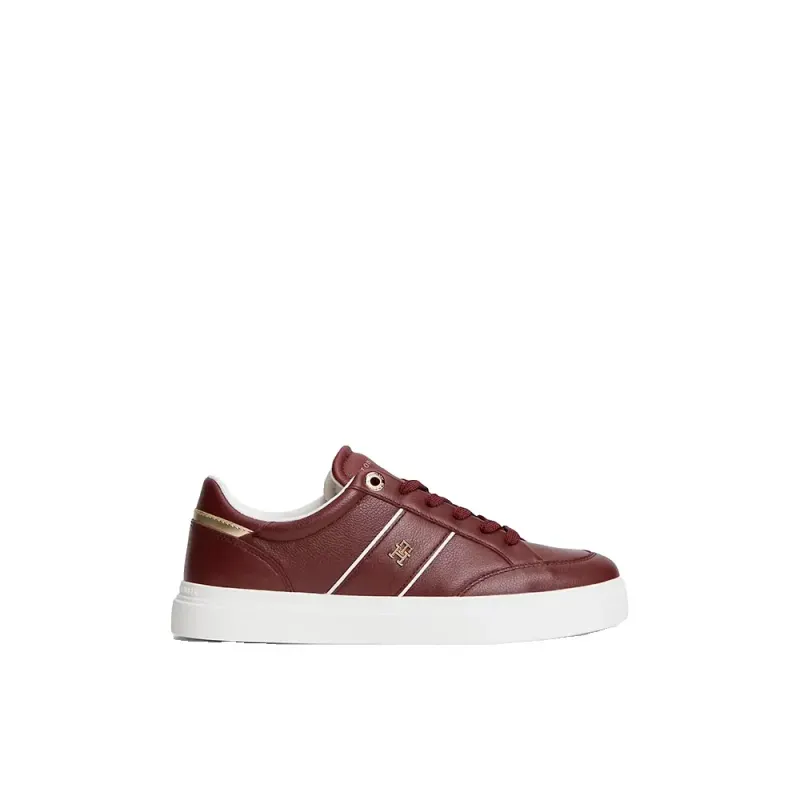 Tommy Hilfiger sneaker Gold / Bloedrood (FW0FW09600-XUT)
