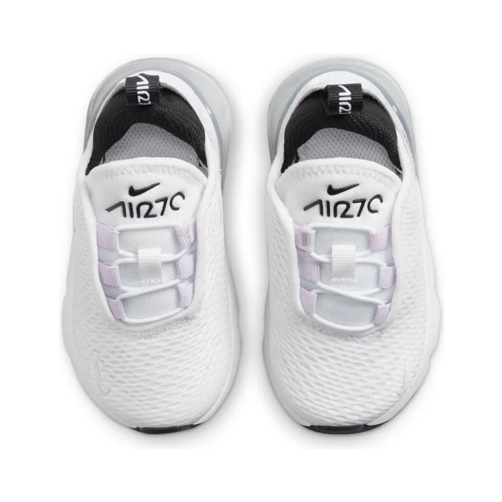 Nike Air Max 270 “White / Black / Metallic Silver / Pure Violet” (DD1646-159)
