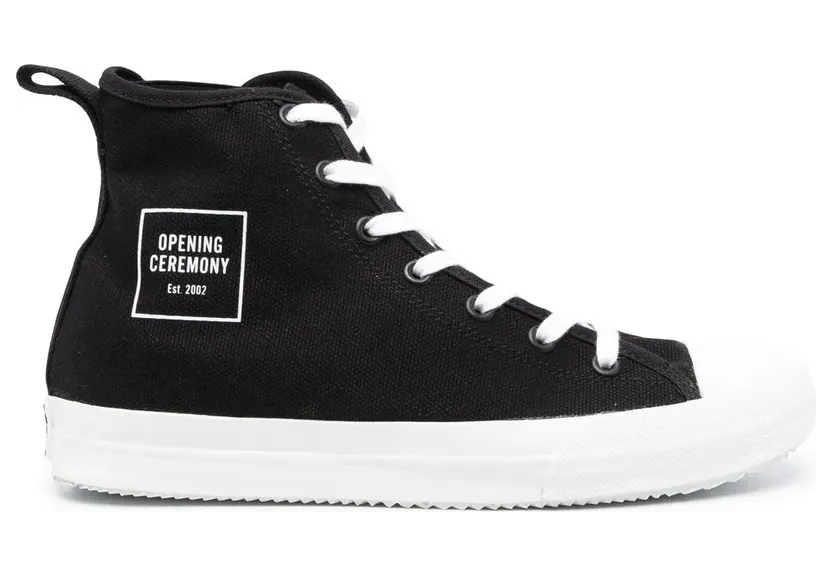 Opening Ceremony High-Top-Sneakers mit Logo – Schwarz (YMIA009F22FAB0011001)
