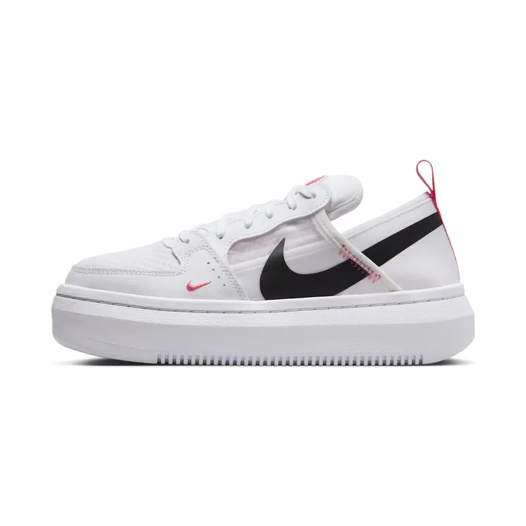 Nike Court Vision Alta “White / Black / Sea Coral” (CW6536-103)