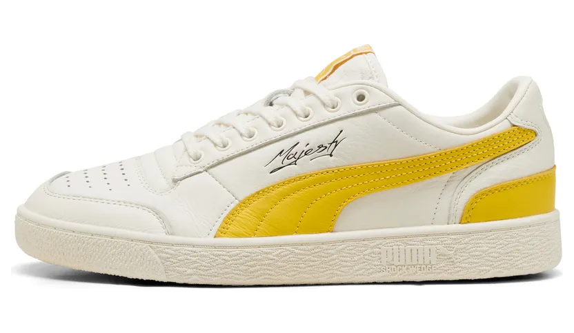 Puma Majesty “Warm White / Pelé Yellow” (312617_02)