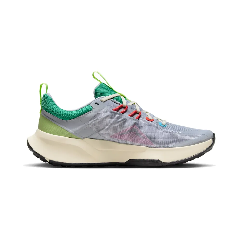 Nike Juniper Trail 2 Wolf Grey Pink Spell Stadium Green Volt (DM0822-004)