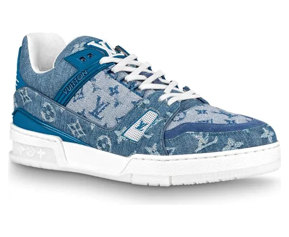 Louis Vuitton Trainer Denim Monogram (1A7S53)