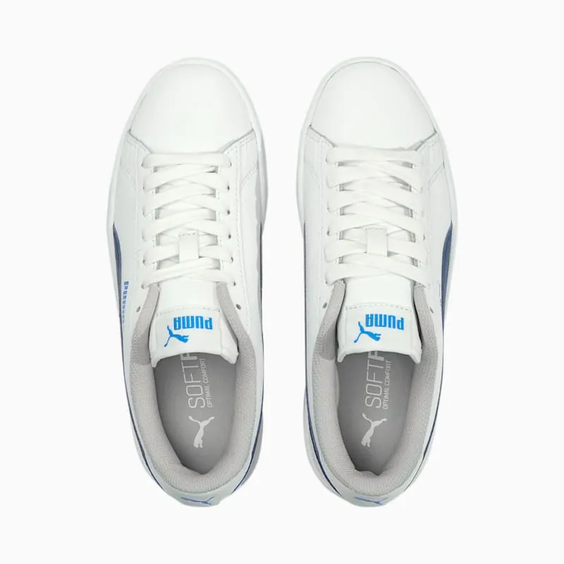 PUMA Smash V2 Youth White/Intense Blue (365170-30)