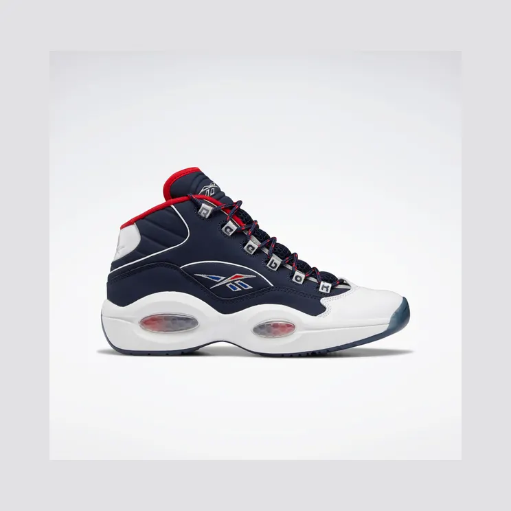 Reebok Question Mid Vector Navy / Cloud White / Vector Red (H01281)