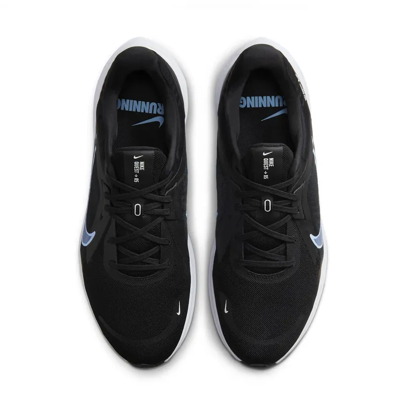 Nike Quest 5 Black White Cobalt Bliss (DD0204-006)