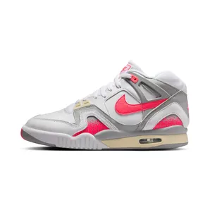 Nike Air Tech Challenge II Hot Lava (2024) “White / Light Smoke Grey / Coconut Milk / Racer Pink” (FZ9033-100)