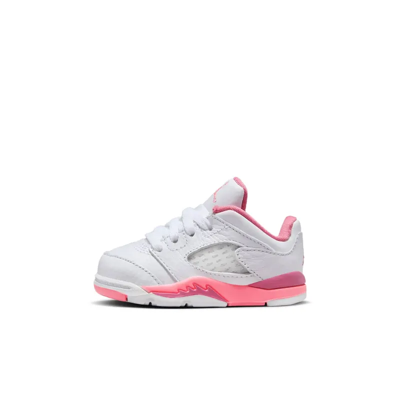 Jordan 5 Retro Low White Desert Berry Black Coral Chalk (DX4391-116)