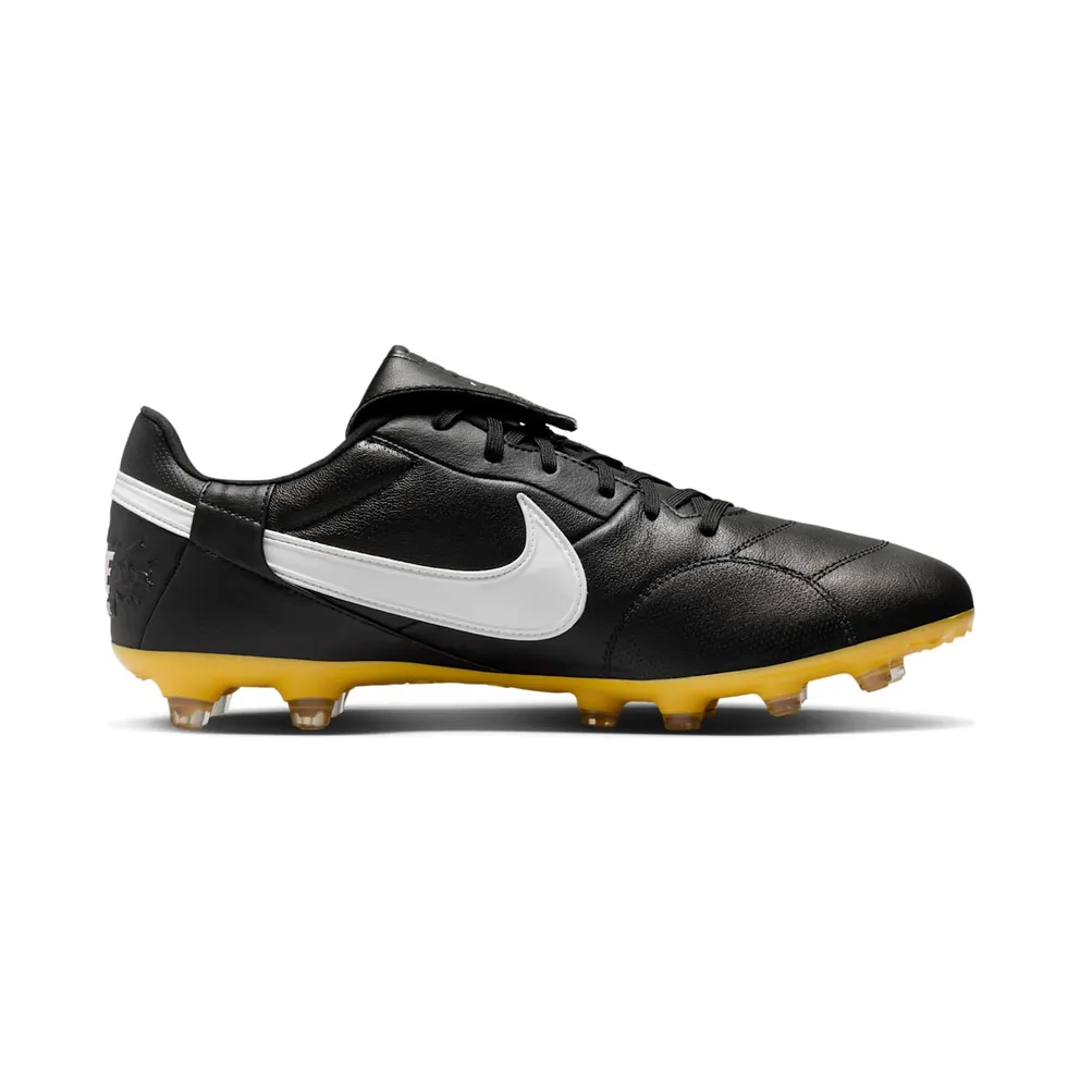 Nike Premier III FG “Black / Amarillo / White” (AT5889-005)