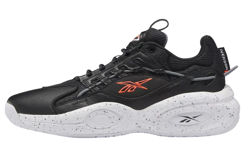 Reebok Solution Mid “Black Orange Flare” (HR0514)