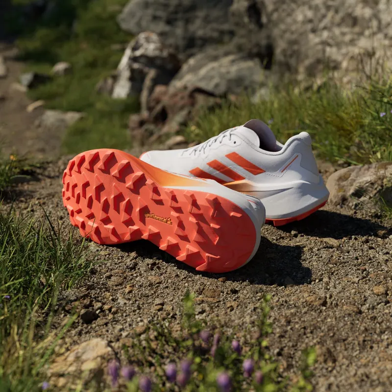 Adidas Terrex Agravic 3 Trail Running Cloud White / Semi Impact Orange / Dash Grey (JI0955)